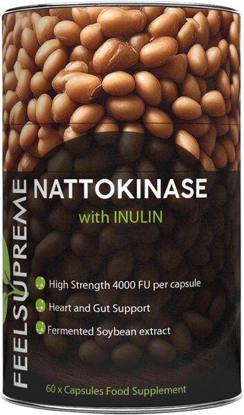 Feel Supreme Nattokinase with Inulin 60 capsules, UK version