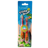 Superdrug Brush Baby Dinosaur FlossBrush Toothbrushes Double Pack (3-6 Years)- Buy online at McGrocer