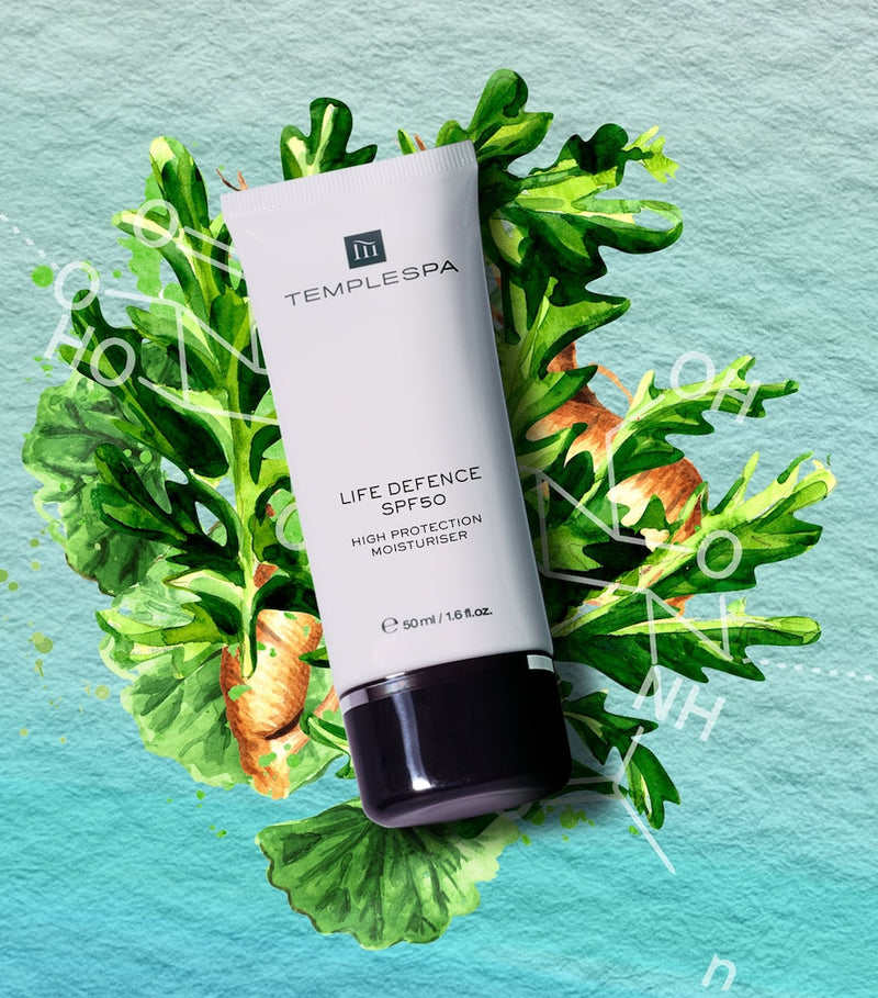 TEMPLESPA Life Defence SPF 50 Moisturiser 50ml (British brand)