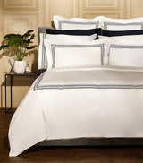 Harrods Harrods of London Mayfair King Duvet Cover and Pillowcase Set 230cm x 220cm- Buy online at McGrocer