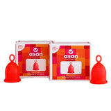 Superdrug Asan Menstrual Cups Light/Medium Flow 2 Pack- Buy online at McGrocer