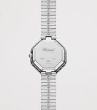 Chopard white gold diamond octagonal watch 32mm (British brand)