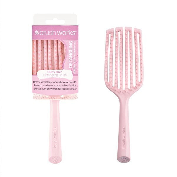 Brushworks curly hair detangling brush, imported from the UK