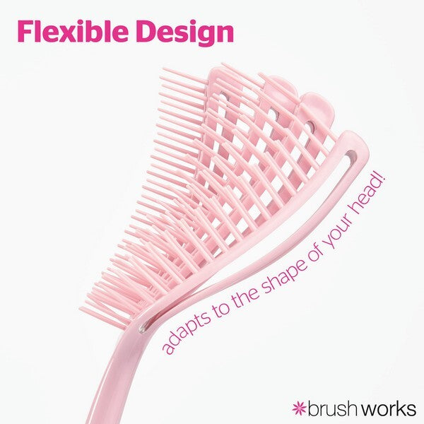 Brushworks curly hair detangling brush, imported from the UK