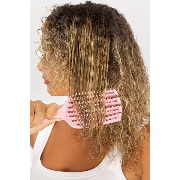 Brushworks curly hair detangling brush, imported from the UK