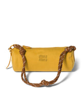 Harrods Miu Miu Gabardine Pouch, H9cm x W22cm x D9cm- Buy online at McGrocer