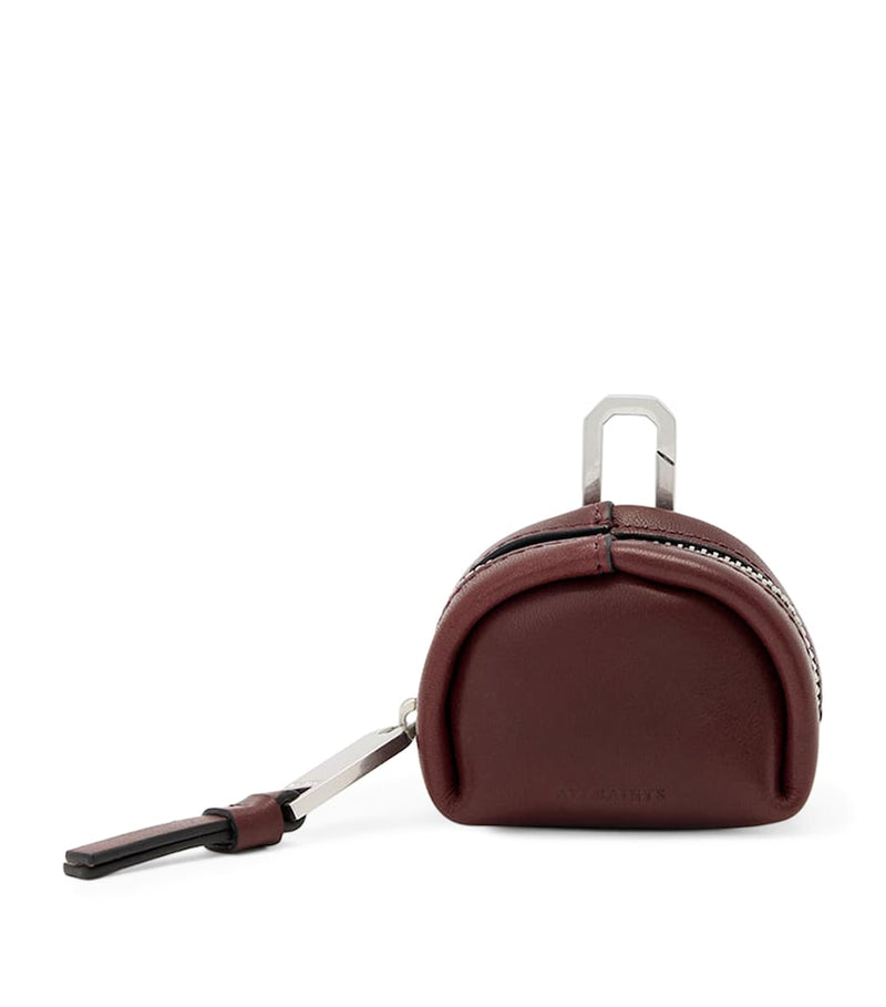 AllSaints Leather Rosalie AirPods case, imported from the UK