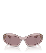 Harrods Miu Miu Acetate Oval MU14ZS Sunglasses- Buy online at McGrocer