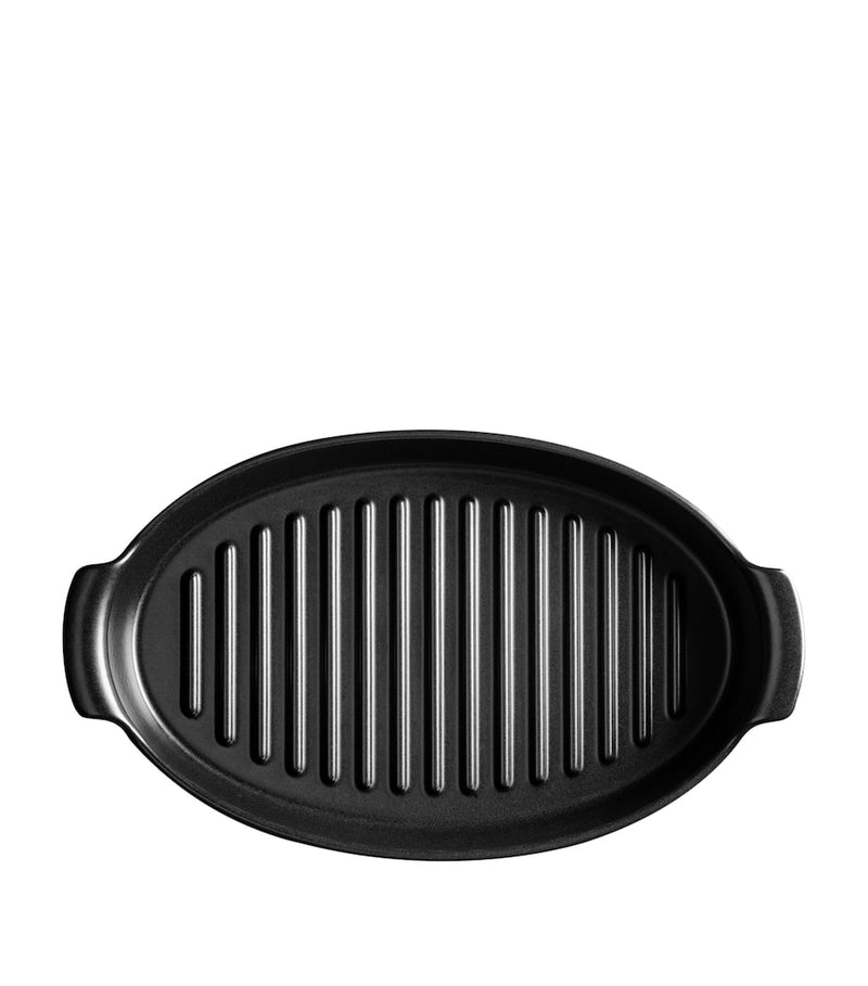 Emile Henry ceramic BBQ oven dish 42cm (British brand)