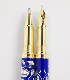 Harrods printed floral pen set 17x6cm (British brand)