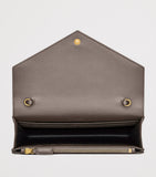 Saint Laurent calfskin envelope chain wallet - British product