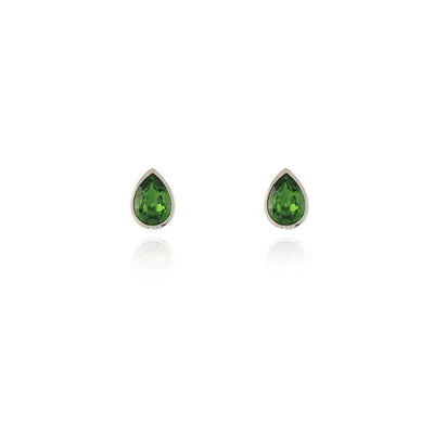 Superdrug Cachet Ran Earrings with Fern Green Crystal- Buy online at McGrocer