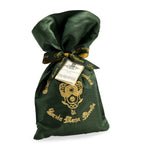 Santa Maria Novella pot pourri green embroidered silk bag 40g, UK version