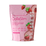 Holland & Barrett So Body Co CollaSlim Strawberry Meal Replacement Shake with Added Marine Collagen 40g 20 Pack- Buy online at McGrocer
