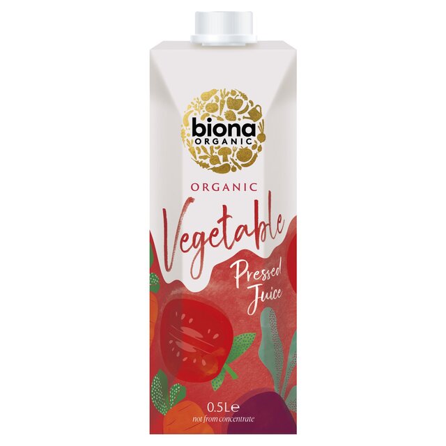Biona Organic Vegetable Pressed Juice 500ml - McGrocer