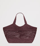 Saint Laurent Medium Icare Tote Bag raffia, imported from the UK
