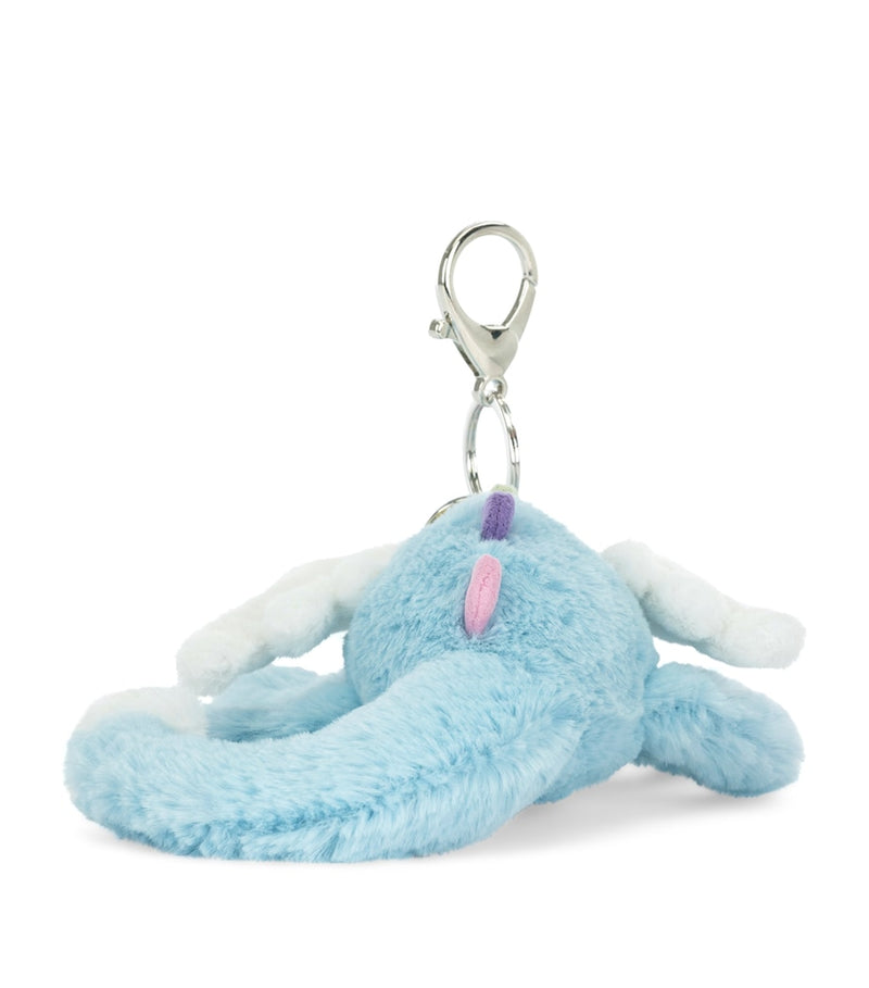 Jellycat Sky Dragon bag charm plush toy, UK version