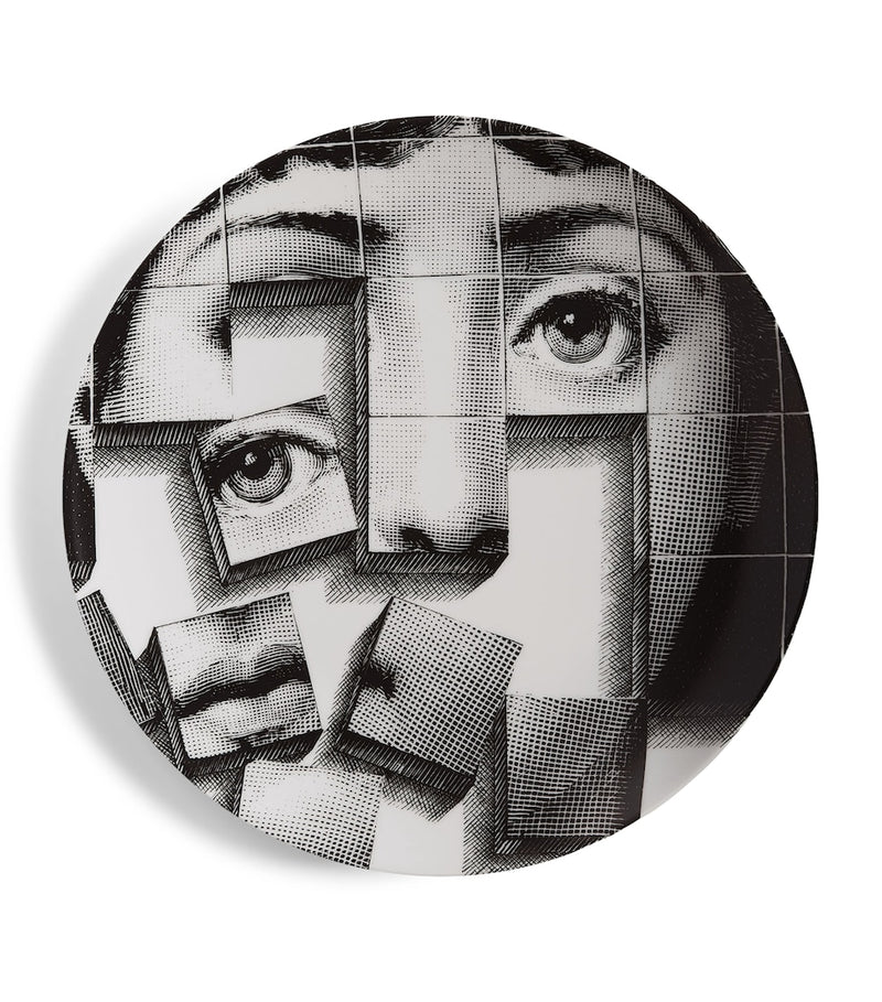 Fornasetti Tema e Variazioni No. 180 wall plate 26cm - British product