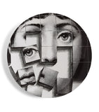 Fornasetti Tema e Variazioni No. 180 wall plate 26cm - British product
