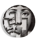 Harrods Fornasetti Tema e Variazioni No. 180 Hand-Decorated Wall Plate 26cm- Buy online at McGrocer
