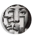 Fornasetti Tema e Variazioni No. 180 wall plate 26cm - British product