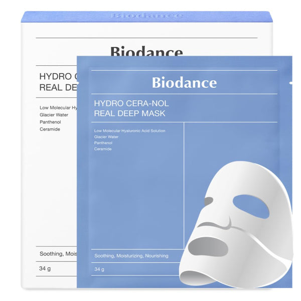 Biodance hydrogel sheet mask deep hydration - British product