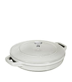 Staub 3-piece round stackable cocotte set 24cm - British product