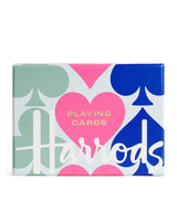 Harrods Set of 2 Logo Playing Cards with Travel-Friendly Box- Buy online at McGrocer