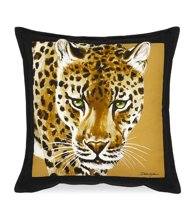 Dolce&Gabbana leopard print cushion 45cm x 45cm - British product