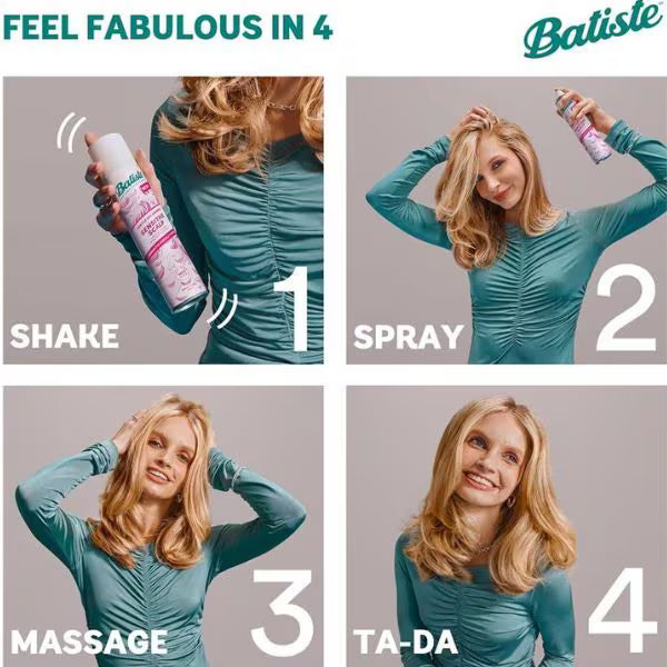 Batiste Sensitive Scalp Dry Shampoo 200ml - British product