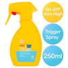 Solait Kids Sun Lotion SPF50+ Trigger Spray 250ml, imported from the UK