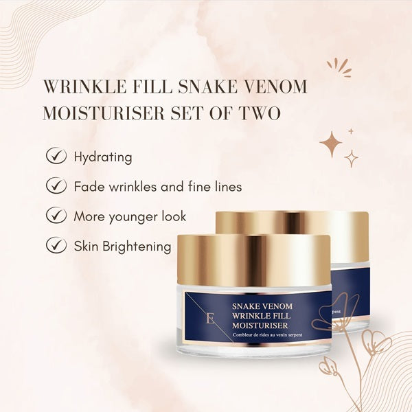 ErthSkin Wrinkle Fill Snake Venom Moisturiser 50ml - British product