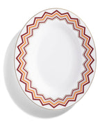 Harrods Missoni Home Porcelain Zigzag Pickle Dish 23cm- Buy online at McGrocer