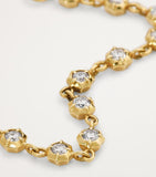 Jade Trau yellow gold diamond Maverick Line bracelet, imported from the UK