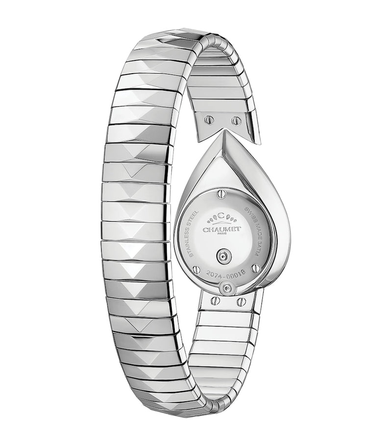 Chaumet Joséphine Aigrette stainless steel diamond watch 20.2mm - British product
