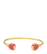Harrods Halcyon Days Gold-Plated Agama Torque Bracelet- Buy online at McGrocer