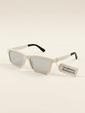 Prada rectangular sunglasses gold purple 59mm (British brand)