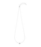 Harrods LOEWE Sterling Silver Bombé Anagram Necklace- Buy online at McGrocer