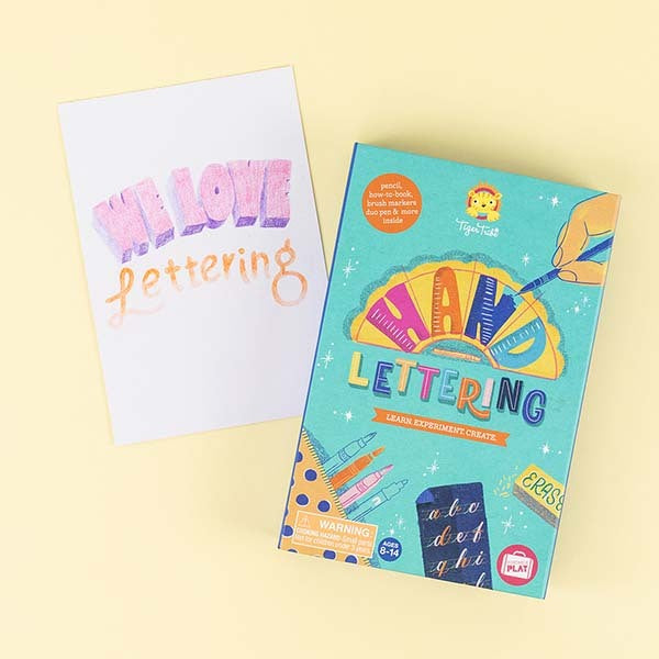 Tiger Tribe Hand Lettering Kit - Learn. Experiment. Create GOODS Superdrug