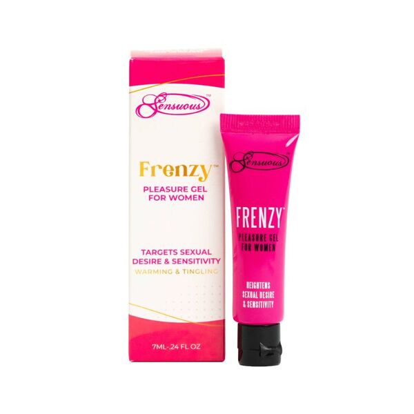 Sensuous Frenzy Warming Pleasure Gel for Women 7ml, imported from the UK