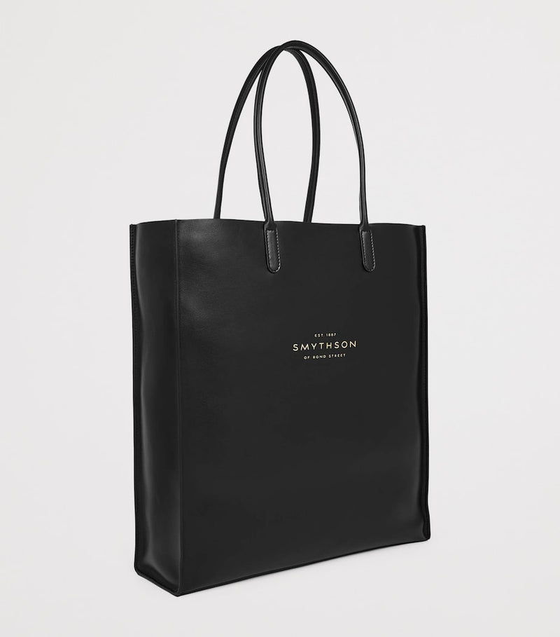 Smythson Kingly tote bag in Pavilion leather, UK version