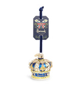 Harrods Harrods Embellished Crown Tree Decoration 8cm- Buy online at McGrocer