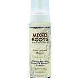 Mixed Roots curly cocktail mousse with moringa oil, imported from the UK