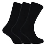 THMO Mens Thick Warm Bamboo Thermal Socks 12-14 UK GOODS Superdrug Black