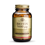 Holland & Barrett Solgar Biotin 5000mcg Hair Skin Nails Vegetable Capsules 50- Buy online at McGrocer