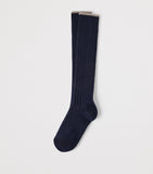 Brunello Cucinelli cashmere ribbed socks, imported from the UK