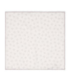 Eleventy cotton-wool pocket square geometric pattern - British product