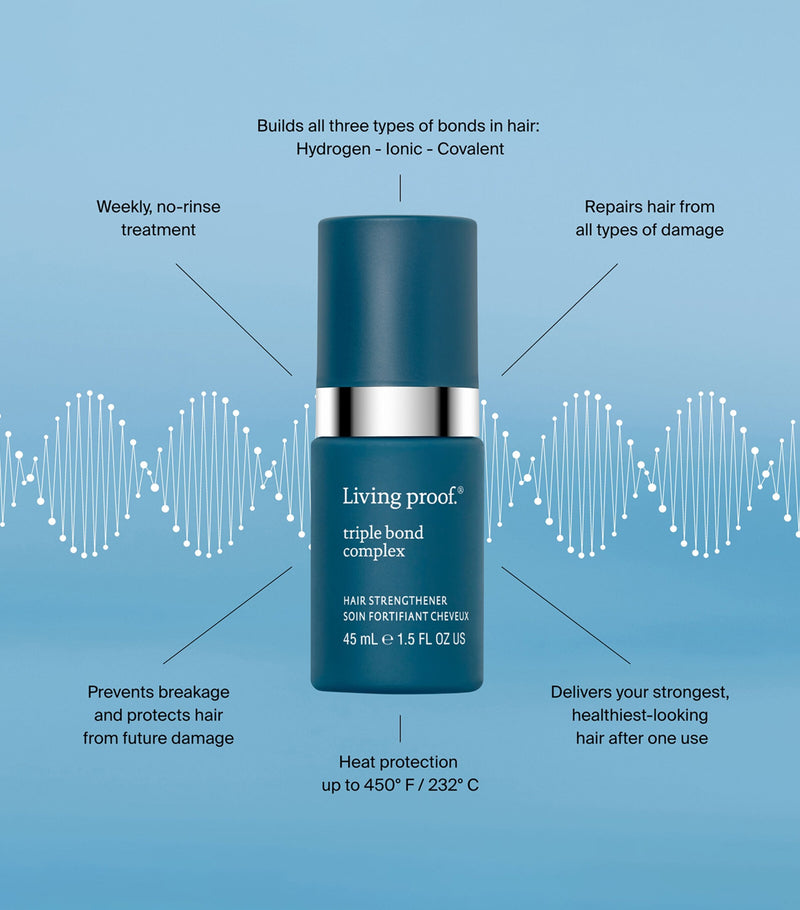 Living Proof Triple Bond Complex hair treatment 45ml, imported from the UK