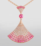 Bvlgari Divas' Dream rose gold diamond sapphire ruby, imported from the UK