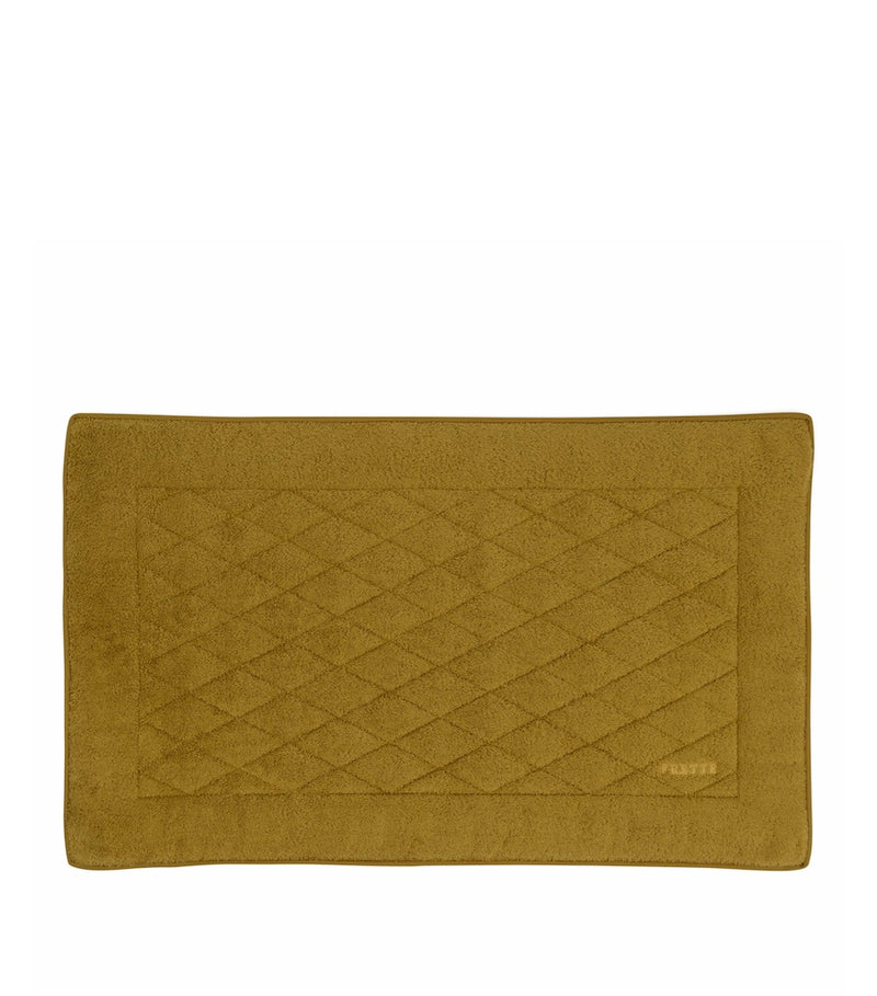 Frette cotton Unito bath mat 54cm x 87cm - British product